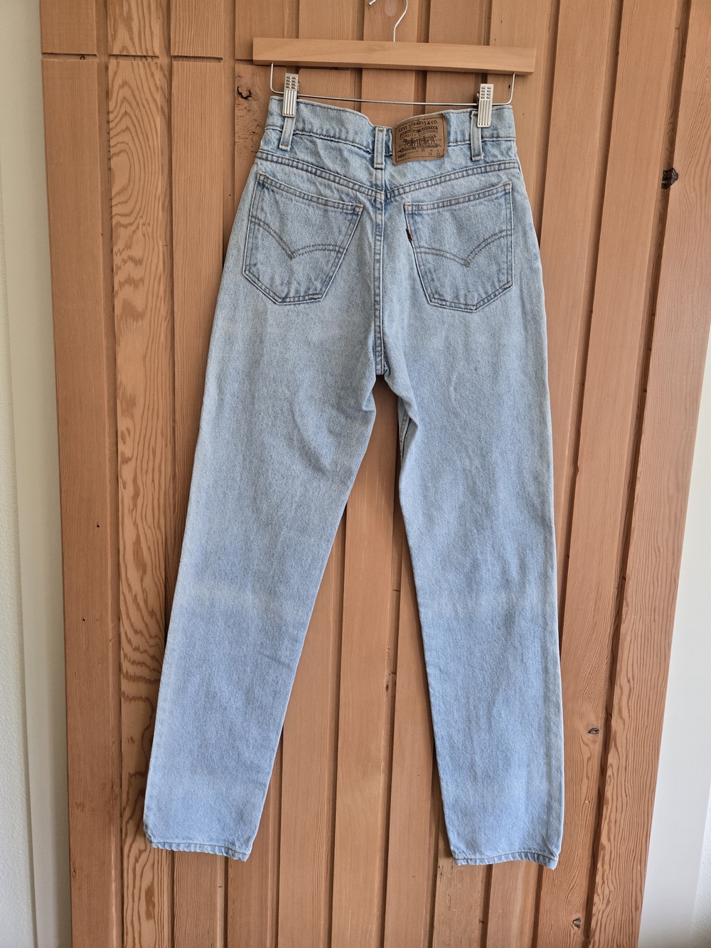 Vintage | 90's Orange Tab 506's Denim Jeans | Size 26/32